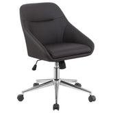 Orleans Furniture - Coaster - Jackman Upholstered Adjustable Home Office Desk Chair Brown - 801426